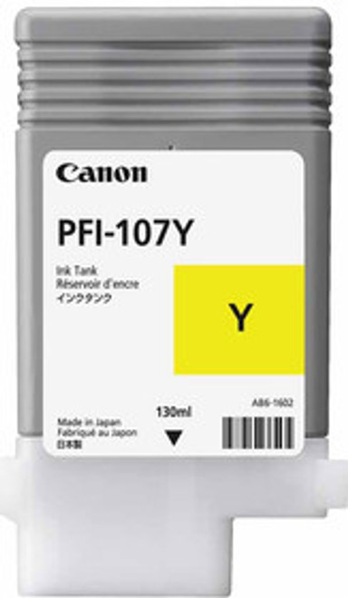 Canon Ink Tank Dye Yellow PFI-107Y 130ml
