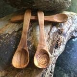 Small olive wood spoon