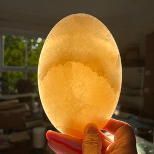 Onyx Oval dish backlit with the sun behind Onyx Oval dish backlit with the sun behind