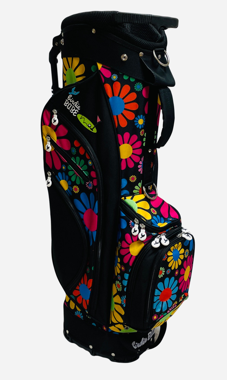 Moondance Black Floral Golf Bag for Women