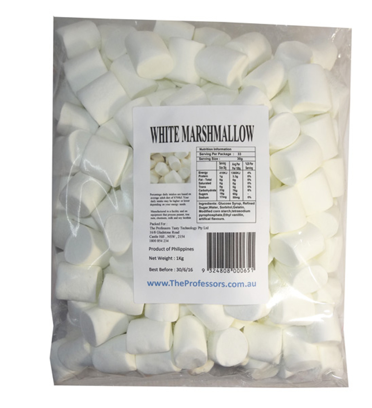 Large White Marshmallows, and other Confectionery at Australias best