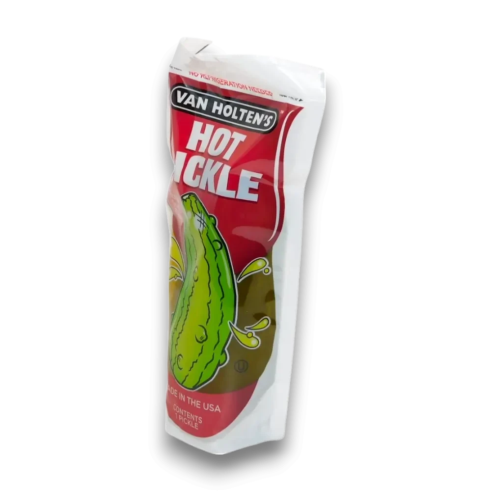 Van Holten’s Hot Pickle-in-a-Pouch | Spicy Dill Pickle