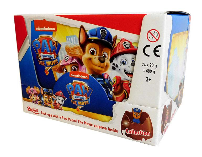Paw Patrol Chocolate Surprise Egg online at The Professors Online