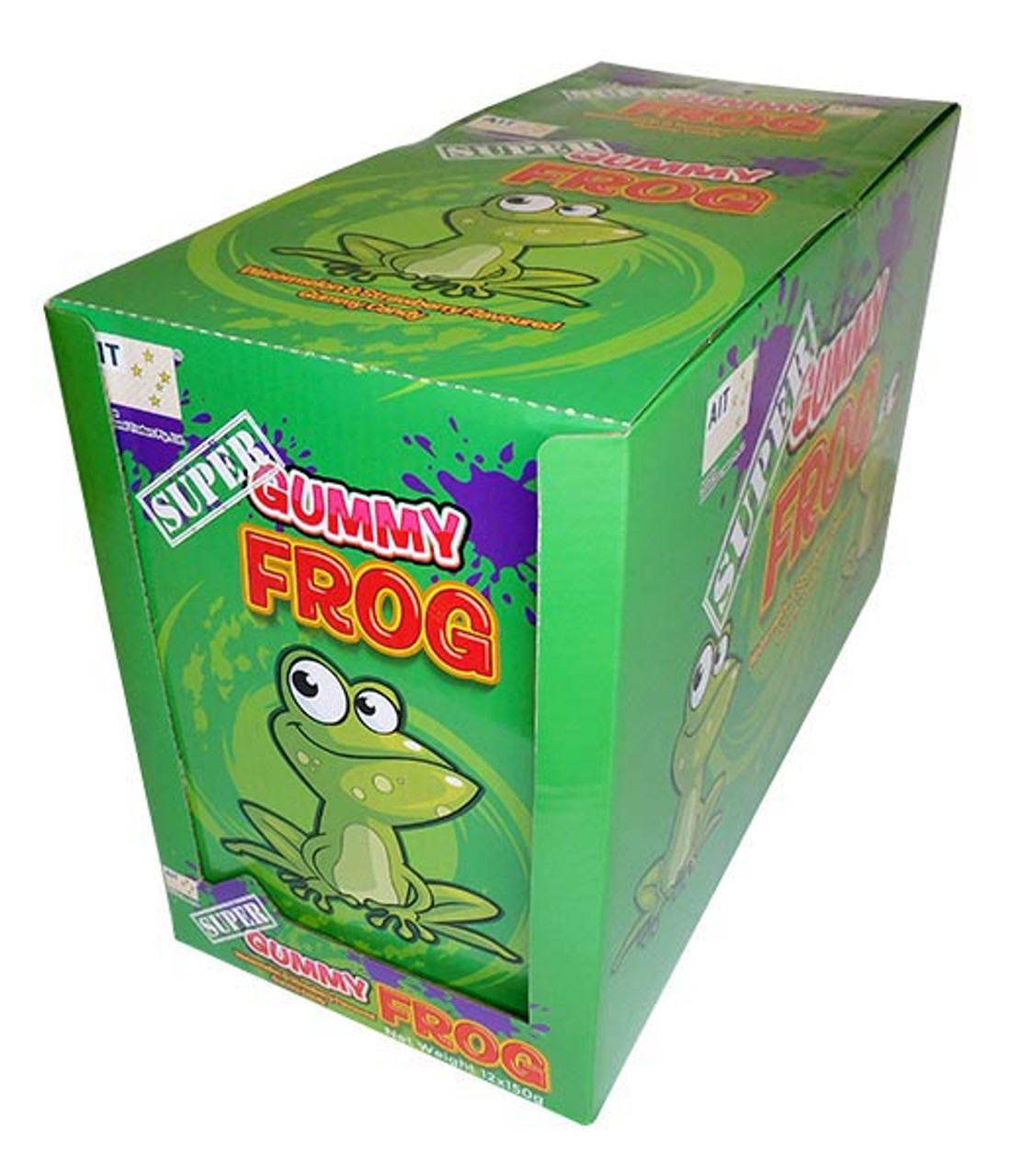 Fini Small Green Gummy Frogs - Gummy Candy