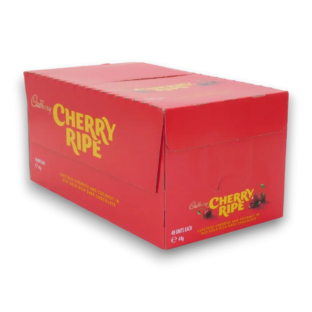 Cadbury Cherry Ripe Chocolate Bar 48 Pack