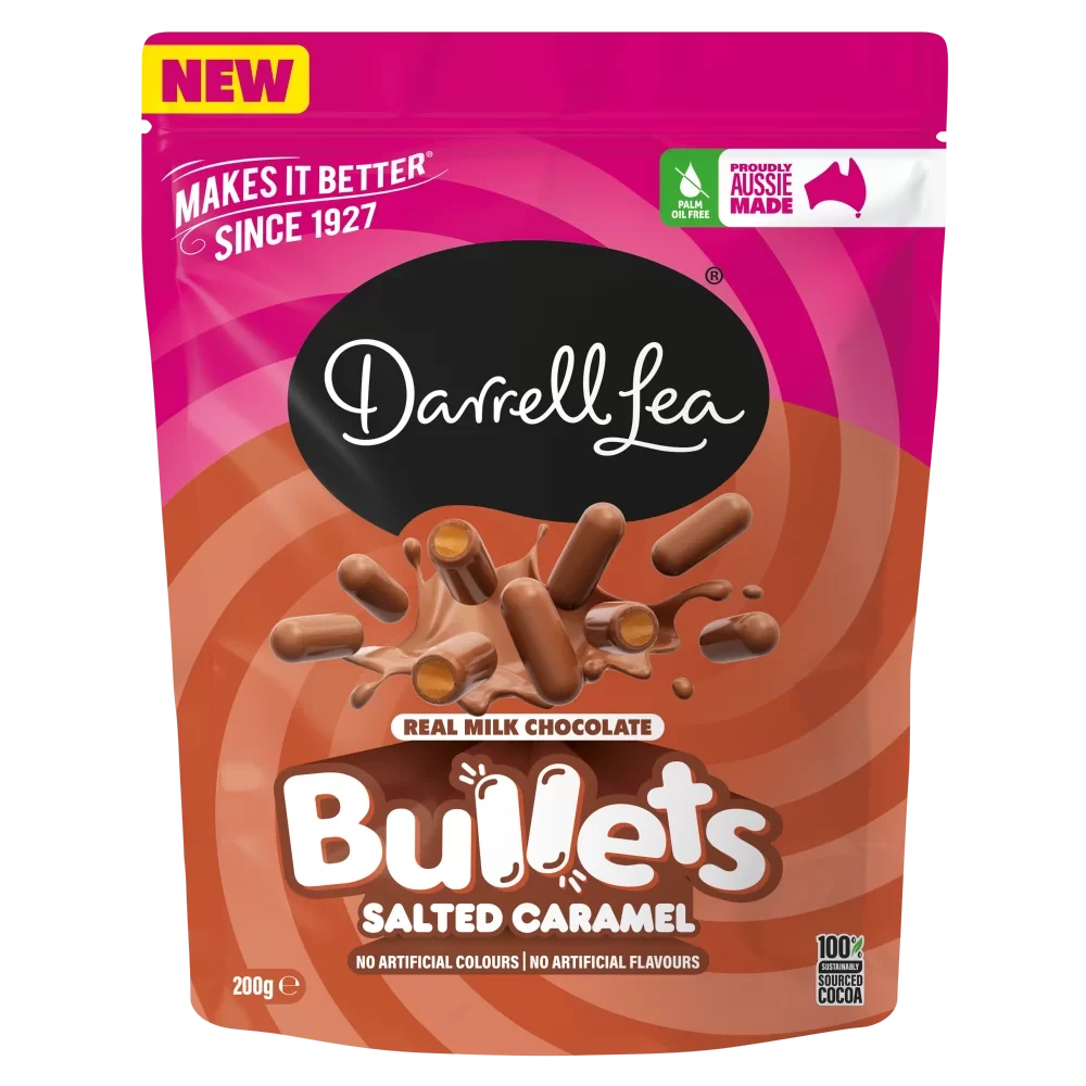 Darrell Lea - Milk Salted Caramel (200g bag)