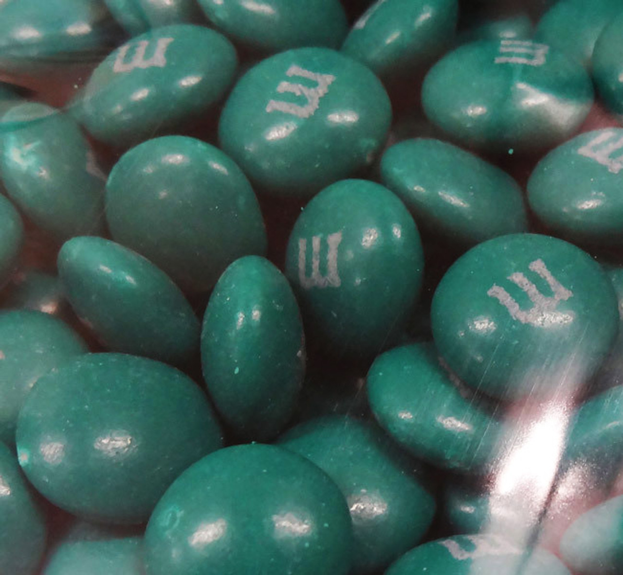 Single Colour M&M s - Aqua Green (500g bag)