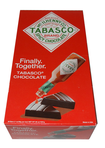 Get Tabasco Brand Spicy Chocolate at The Professors Online Lolly