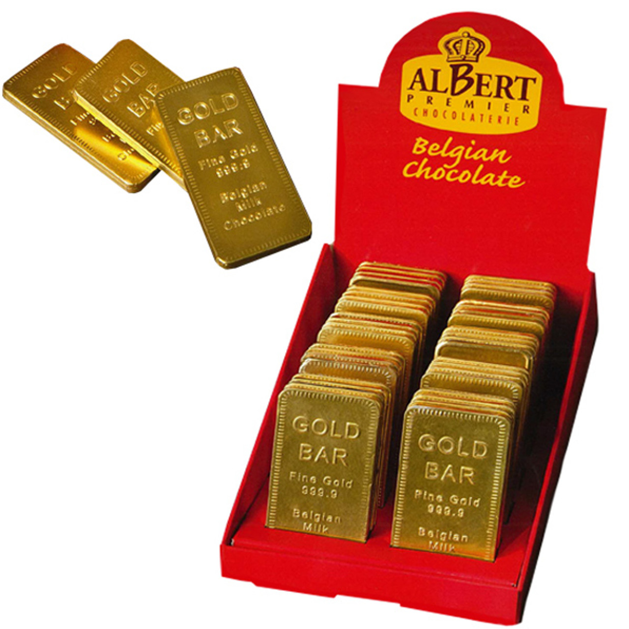 Gold Bullion Chocolate Bars