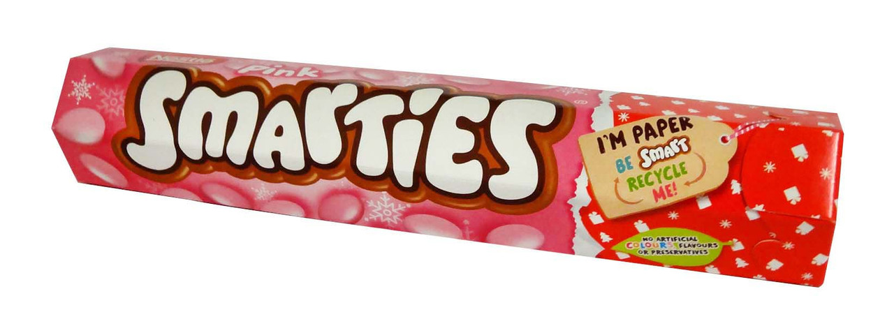 Nestle Smarties - Giant Tube of Pink 