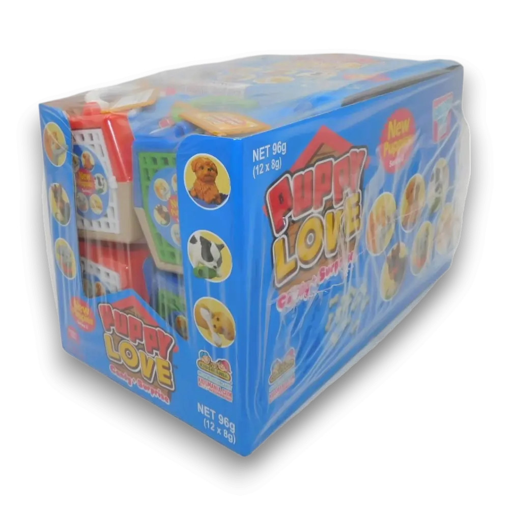 KidsMania Puppy Love Candy + Surprise (12pc Display Unit)