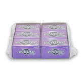 Eclipse Mints Grape flavour tins in a display pack, perfect for shops, newsagents, and lolly stores, available at The Professors. Eclipse Mints Grape flavour tins in a display pack, perfect for shops, newsagents, and lolly stores, available at The Professors.
