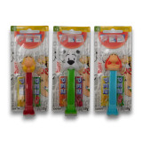 Set of Pez Candy Dispensers - Asterix (6 x 17g) featuring Asterix, Obelix, and Dogmatix in blister packs.