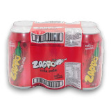 Zappo Cola Soda can, showcasing the bold design and carbonated cola drink, available at The Professors Online Lolly Shop. Zappo Cola Soda can, showcasing the bold design and carbonated cola drink, available at The Professors Online Lolly Shop.
