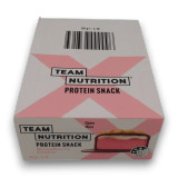Team Nutrition Strawberries & Cream protein bar box, 12 x 55g, ideal for gym snacks, at The Professors Online Lolly Shop. Team Nutrition Strawberries & Cream protein bar box, 12 x 55g, ideal for gym snacks, at The Professors Online Lolly Shop.