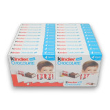 Display unit of Kinder Chocolate Little Ones with 20 x 50g packs, stocked at The Professors Online Lolly Shop.