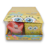 Spongebob and Patrick character-shaped candy containers with chewy Zappo Millions candy, in 12 x 10g display unit from The Professors Online Lolly Shop. Spongebob and Patrick character-shaped candy containers with chewy Zappo Millions candy, in 12 x 10g display unit from The Professors Online Lolly Shop.