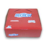 Morinaga Hi-Chew Cola flavour chewy lolly sticks in a 12 x 57g retail display, available at The Professors Online Lolly Shop.