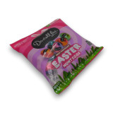 Milk chocolate solid Easter hunt eggs in 110g retail bag by Darrell Lea, available at The Professors Online Lolly Shop.