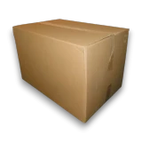 Bulk carton of King White Fairy Floss with 50 x 65g bags packed inside, available at The Professors Online Lolly Shop.