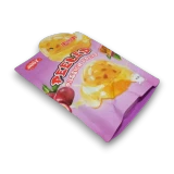 Passionfruit-flavoured gummy confectionery in a 120g Juicy Jelly Peeled bag with peelable fruit design