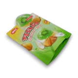 Juicy Jelly Peeled Gummy Kiwi 120g bag with approximately 20 fruit-shaped gummies, available at The Professors Online Lolly Shop.