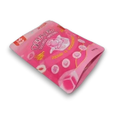 Juicy Jelly Magic Cubes Peach & Strawberry gummy jelly cubes in a 120g pouch, available at The Professors Online Lolly Shop.