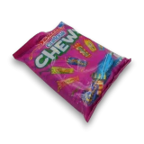 Swizzels Curious Chews 350g assorted chewy sweets bag featuring individually wrapped classic confectionery.