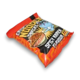 Snaxs Co Spicy Ramen Crispy Noodle Snacks 60g bag in red, orange and black packaging