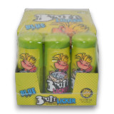 Brain Licker 12pc display unit of sour candy with gluten-free ingredients, perfect for lolly shops