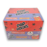Pop Rocks Twin Packs – Strawberry + Cola 48-pack display unit, featuring crackling popping candy, available at The Professors.