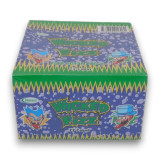 Wicked Fizz Grape chews display showcasing colourful packaging and individually wrapped fizzy grape-flavoured treats Wicked Fizz Grape chews display showcasing colourful packaging and individually wrapped fizzy grape-flavoured treats
