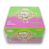 Sweetmans Wicked Fizz Grape 72 piece display box showing grape flavoured chew bars at The Professors Online Lolly Shop.