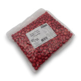 Single Colour M&Ms Red in 500g clear packaging, highlighting the bold red chocolate candies, available at The Professors. Single Colour M&Ms Red in 500g clear packaging, highlighting the bold red chocolate candies, available at The Professors.