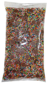 Mini Choc Sparkles - Multicolour, by Universal Candy,  and more Confectionery at The Professors Online Lolly Shop. (Image Number :8314)