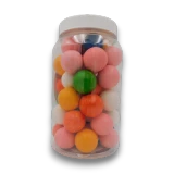 The Australian Sweet Co. Gobstoppers 40s jar showing colourful oversized gobstoppers