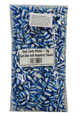 Rock Candy Pillows - Dark Blue with a Raspberry Flavour, by Designer Candy,  and more Confectionery at The Professors Online Lolly Shop. (Image Number :8864)