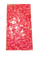Rock Candy Pillows - Large - Pin Striped - Pink with a Strawberry and Cream Flavour, by Designer Candy,  and more Confectionery at The Professors Online Lolly Shop. (Image Number :10607)