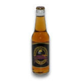 Flying Cauldron Butterscotch Beer single 355ml glass bottle showcasing the iconic label design, perfect for magical events.