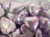 Belgian Milk Chocolate Hearts - Lilac and more Confectionery at The Professors Online Lolly Shop. (Image Number :12312)