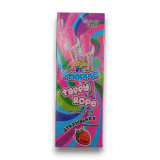 Strawberry-flavoured JoJo Stripple Taffy Rope soft chewy candy, gluten-free, in vibrant packaging, 24 x 20g display box Strawberry-flavoured JoJo Stripple Taffy Rope soft chewy candy, gluten-free, in vibrant packaging, 24 x 20g display box