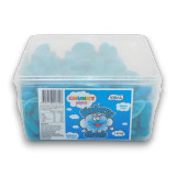 Chunky Funkeez Blueberry Clouds, blue chewy puffs, ideal for events or candy buffets, available at The Professors. Chunky Funkeez Blueberry Clouds, blue chewy puffs, ideal for events or candy buffets, available at The Professors.