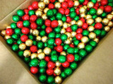 Pink Lady - Red, Gold & Green Baubles, by Pink Lady,  and more Confectionery at The Professors Online Lolly Shop. (Image Number :17325)