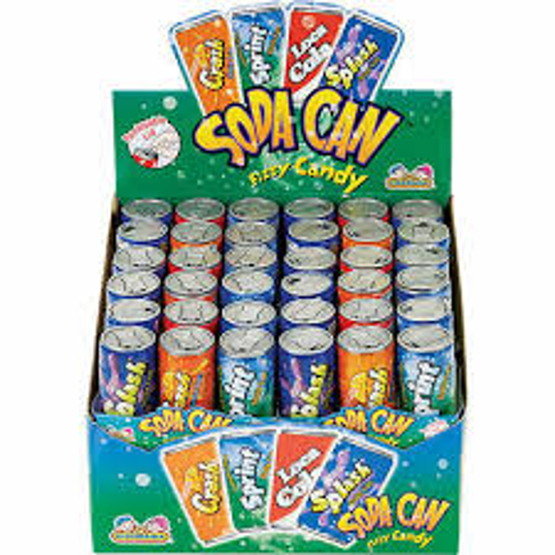 Soda Can Fizzy Candy purchase at The Professors Online Lolly Shop (10303)