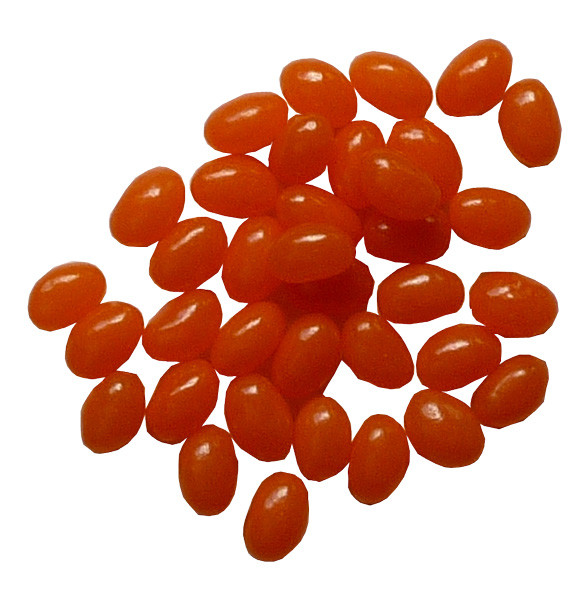 Mini Jelly Beans Orange with an Orange Flavour, now available to