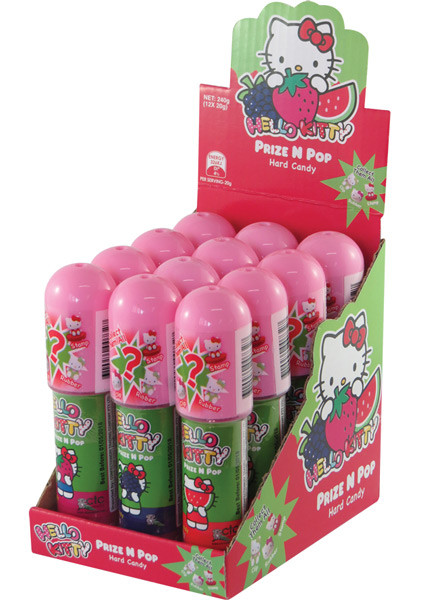 Get Hello Kitty Prize n Pop Hard Candy + Toy at The Professors Online