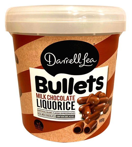 Bulk Licorice Bullets at The Professors Online Lolly Shop