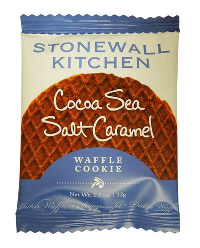 Stonewall Kitchen - Cocoa Sea Salt Caramel Waffle Cookie and more Snack Foods at The Professors Online Lolly Shop. (Image Number :16703)