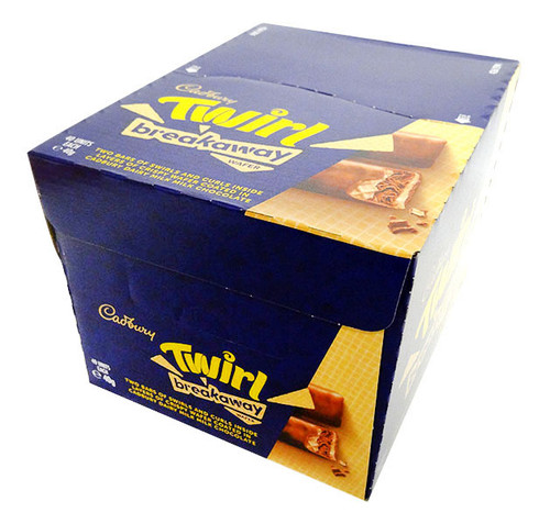 Cadbury Twirl Breakaway, by Cadbury,  and more Confectionery at The Professors Online Lolly Shop. (Image Number :17063)