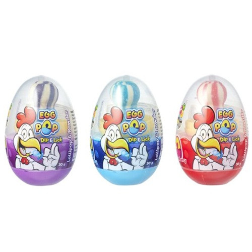 Johny Bee - Egg Pop Dip & Lick (Display Unit | 30g x 12 units)